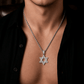 Collar Estrella de David – Plata 925 con Moissanita | Lion Luxury