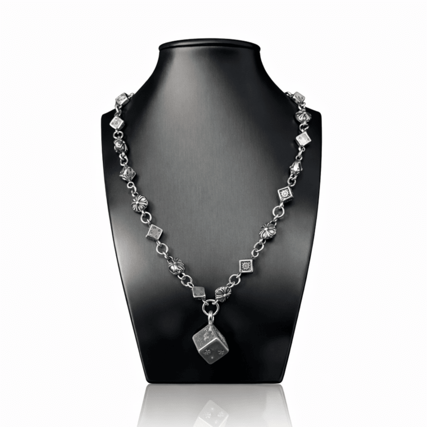 Collar Dice of Lucky 10.5mm – detalle 2