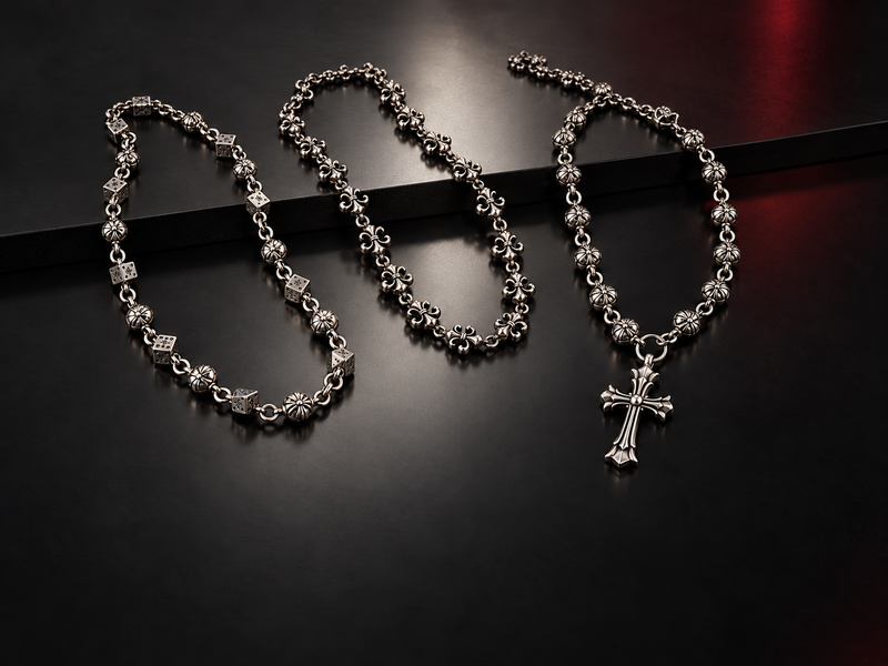 Collares Gothic Rebel Fortuner, Knight Flower y Gothic Salvation — promoción 2 por S/189