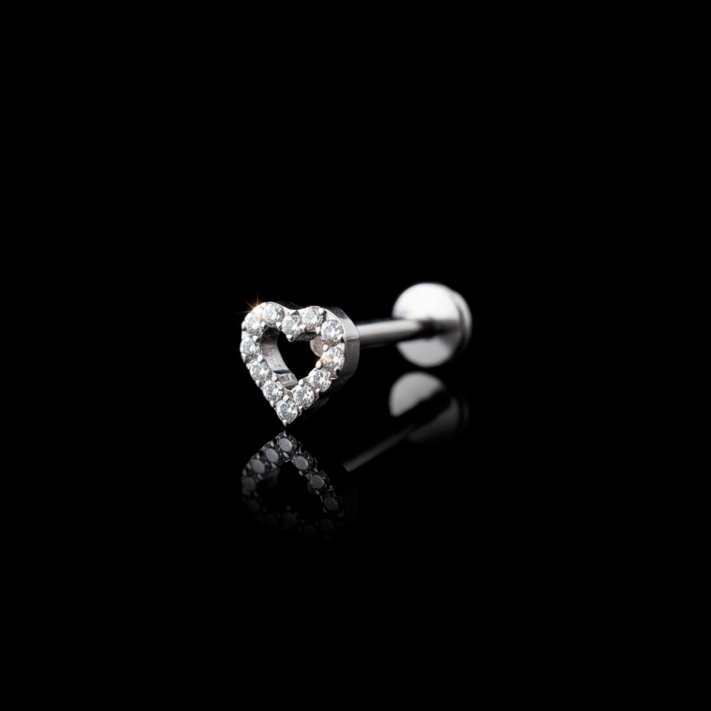 Piercing Forever 5mm – Titanio Grado Implante con Circonia 5A | Lion Luxury