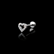 Piercing Forever 5mm – Titanio Grado Implante con Circonia 5A | Lion Luxury