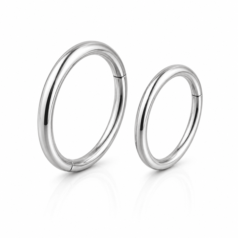 Piercing Alpha 10mm/12mm – Titanio Grado Implante | Lion Luxury