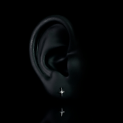 Piercing Stella ´6mm – Titanio Grado Implante con Circonia 5A – detalle 2