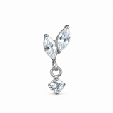Piercing Sky 11mm – Titanio Grado Implante con Circonia 5A
