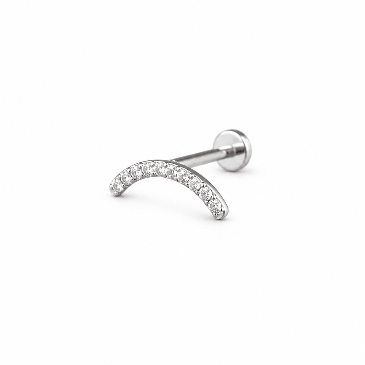 Piercing Haze 11 mm de titanio de grado implante con circonia 5A.