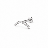 Piercing Haze 11mm – Titanio Grado Implante con Circonia 5A