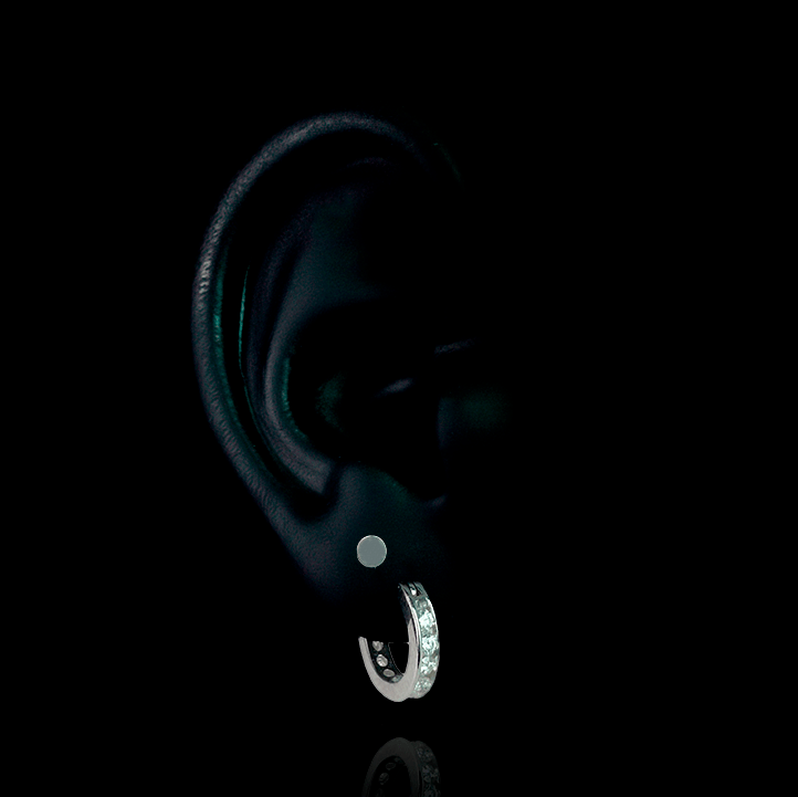 Piercing Flax 4mm – Titanio Grado Implante – detalle 2