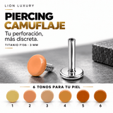 Piercing Skin Tone 3mm – Titanio Grado Implante