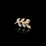 Flower 14mm – Piercing Titanio F136 con Circonia 5A – detalle 3