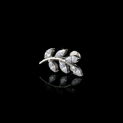 Flower 14mm – Piercing Titanio F136 con Circonia 5A | Lion Luxury