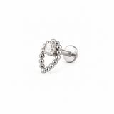 Piercing Afrodita 7mm – Titanio Grado Implante con Circonia 5A