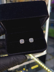 Arete Phoenix 7mm – Plata 925 con Moissanita – video | Lion Luxury