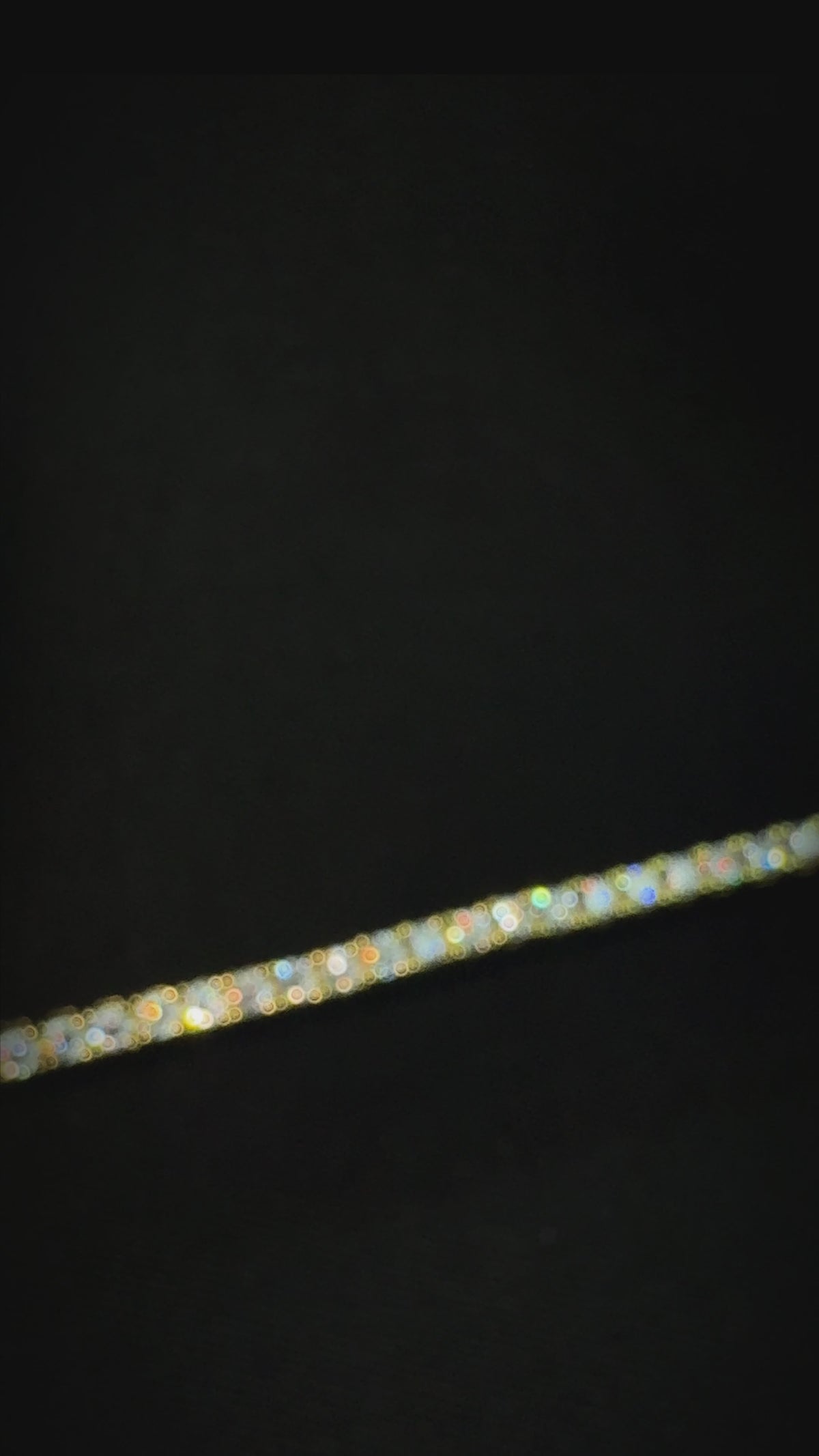 Pulsera Tennis Gold 3mm – Plata 925 con Moissanita – video | Lion Luxury