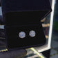 Arete Diamond 11mm – Plata 925 con Moissanita – video | Lion Luxury
