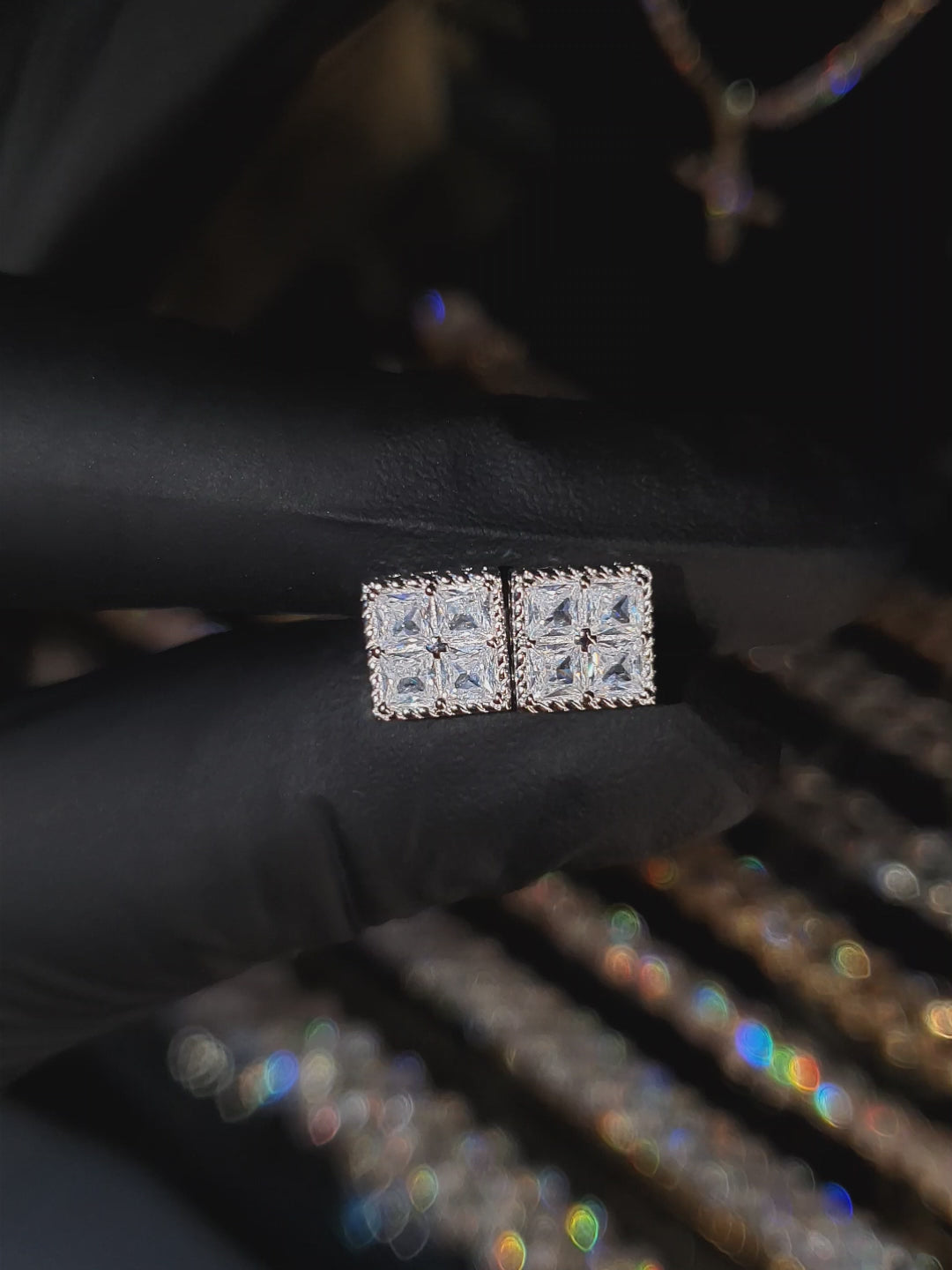 Arete Dynasty 8.5mm – Plata 925 con Circonia 5A – video | Lion Luxury