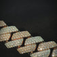 Pulsera Royal Ice 15mm – Plata 925 con Moissanita – video | Lion Luxury