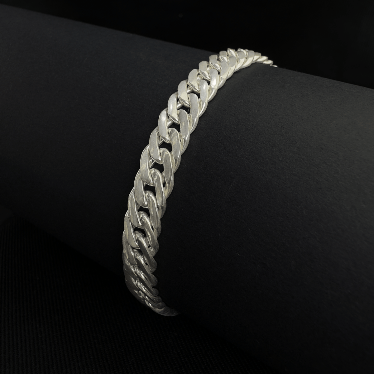 Pulsera Miami Twice 7.5mm – Plata 950 | Lion Luxury