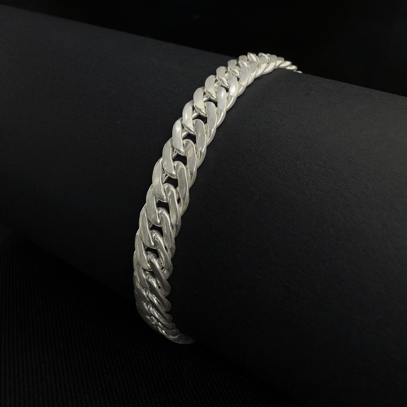 Pulsera Miami Twice 7.5mm – Plata 950 | Lion Luxury