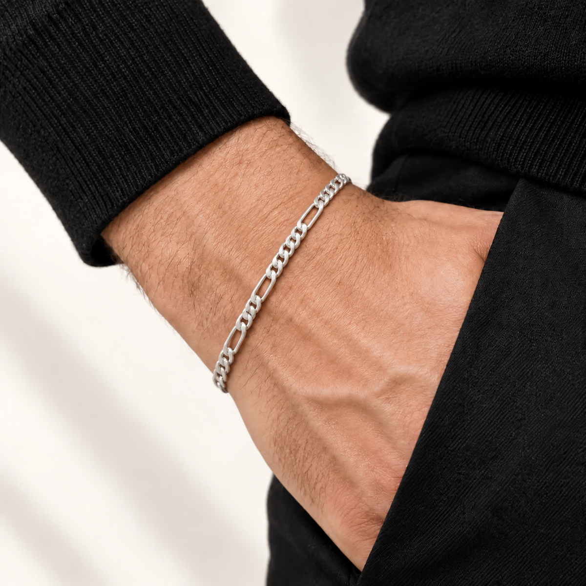 Pulsera Élite 4mm – Plata 950