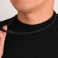 Cadena Miami Cuban Black 8mm – Acero 316L | Lion Luxury