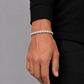 Pulsera Cluster Tennis 6mm – Plata 925 con Moissanita | Lion Luxury