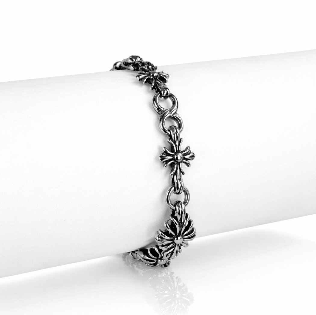 Pulsera Cross Dynasty 9mm – detalle 2