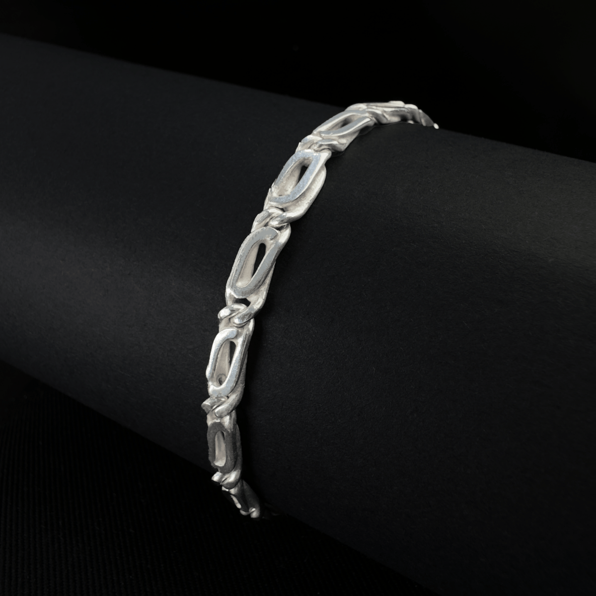 Pulsera Interlace 4.5mm – Plata 950 | Lion Luxury