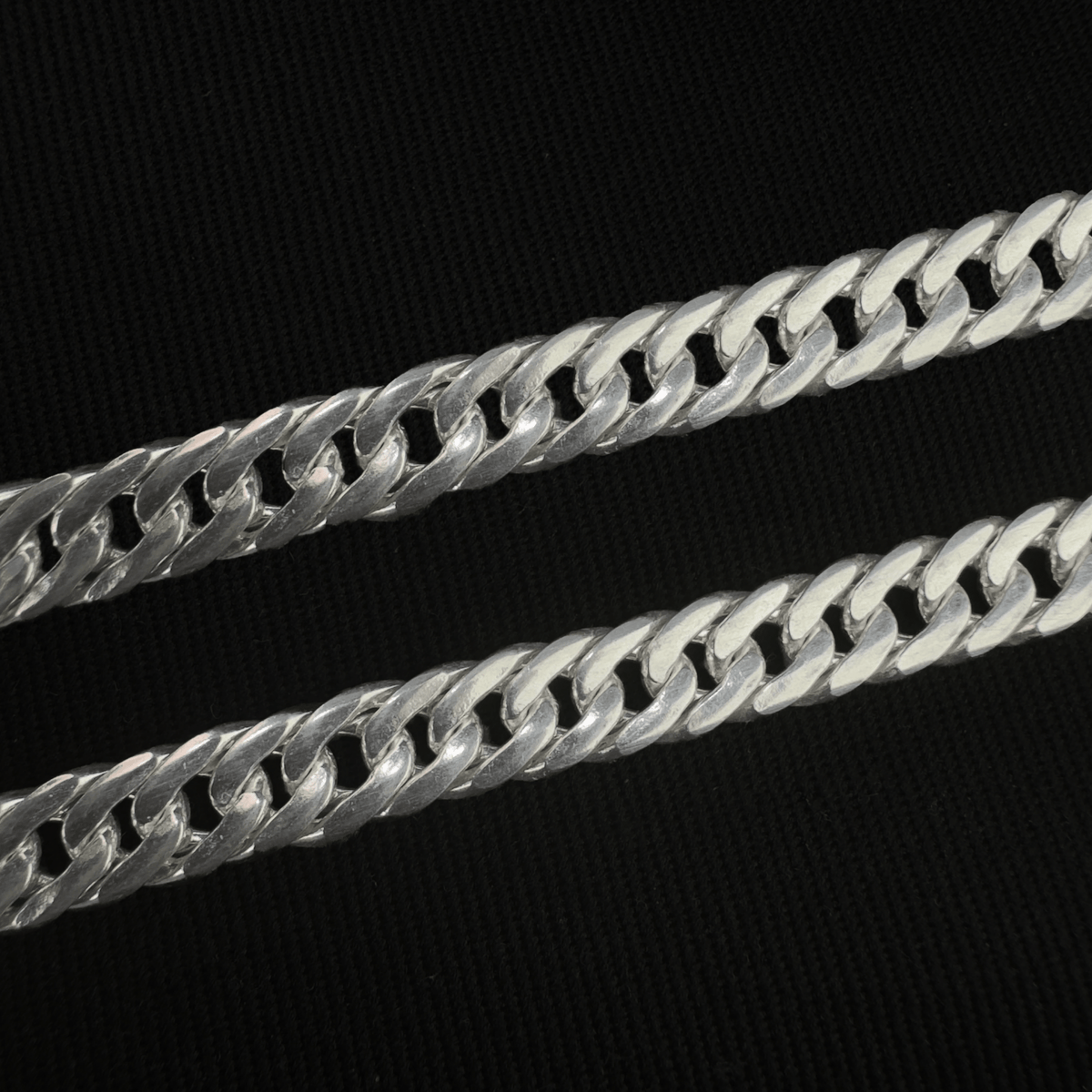 Pulsera Miami Twice 7.5mm – Plata 950 – detalle 2