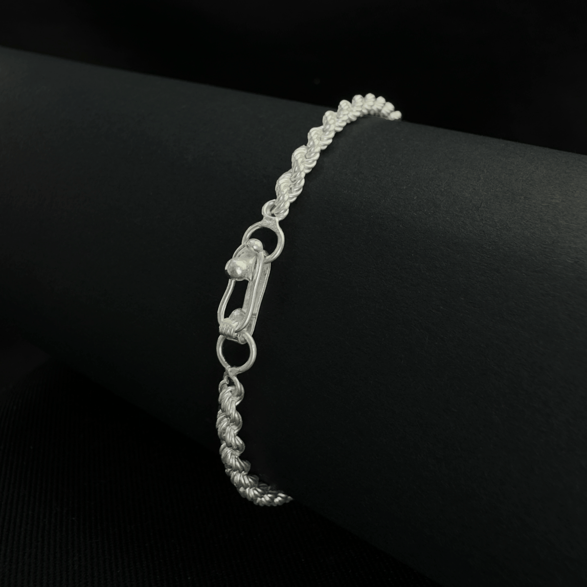 Pulsera Nudo 3.5mm – Plata 950 | Lion Luxury