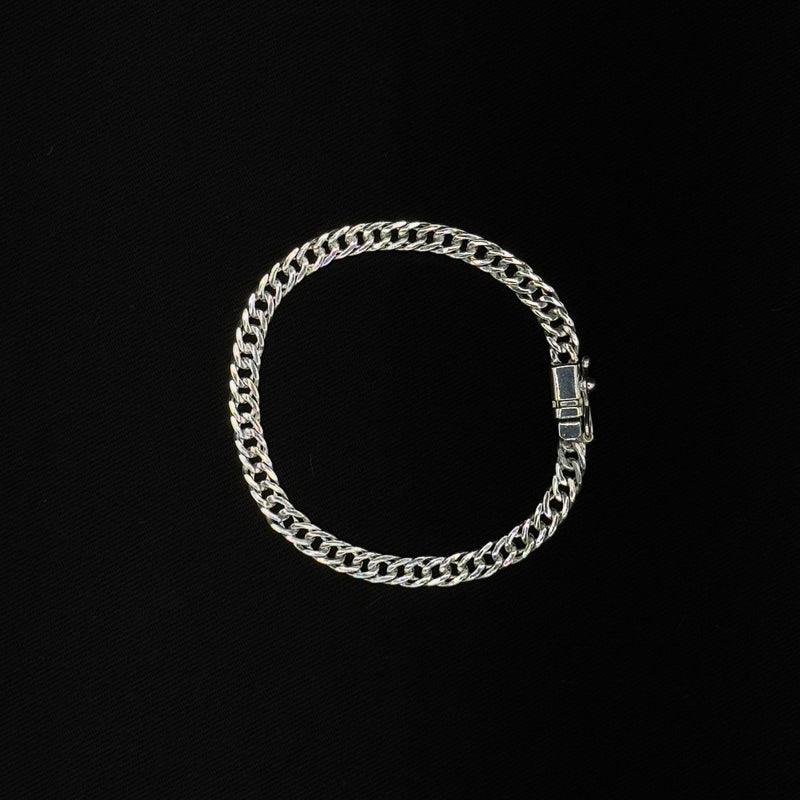 Pulsera Miami Twice 5mm – Plata 950 | Lion Luxury
