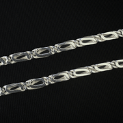 Pulsera Interlace 4.5mm – Plata 950 – detalle 2