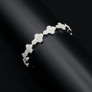 Pulsera Blessed Diamond 10mm – Plata 925 con Moissanita – detalle 4