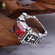 Anillo Vita – Acero 316L con Circonia 5A – detalle 2