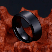 Anillo Minimal 2.0 Black – Acero 316L | Lion Luxury