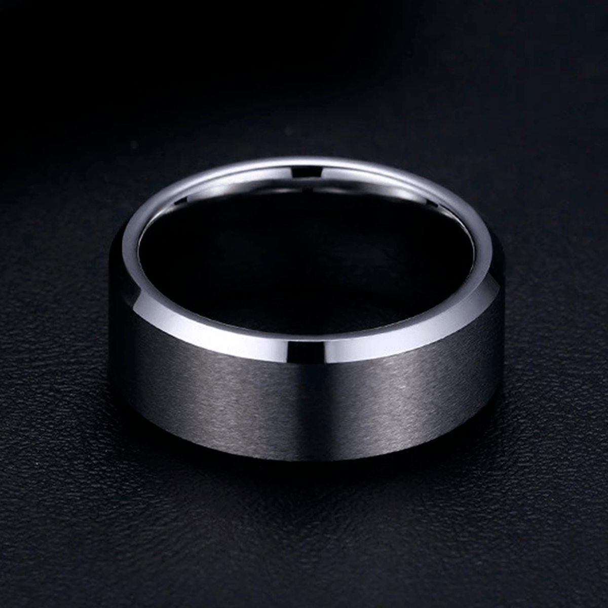 Anillo Minimal 2.0 Silver – Acero 316L – detalle 2