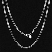 Cadena Miami Cuban 3mm – Acero 316L – detalle 5