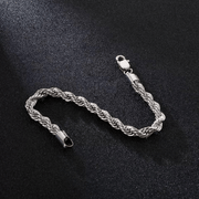 Pulsera Nudo Silver 6mm – Acero 316L – detalle 2