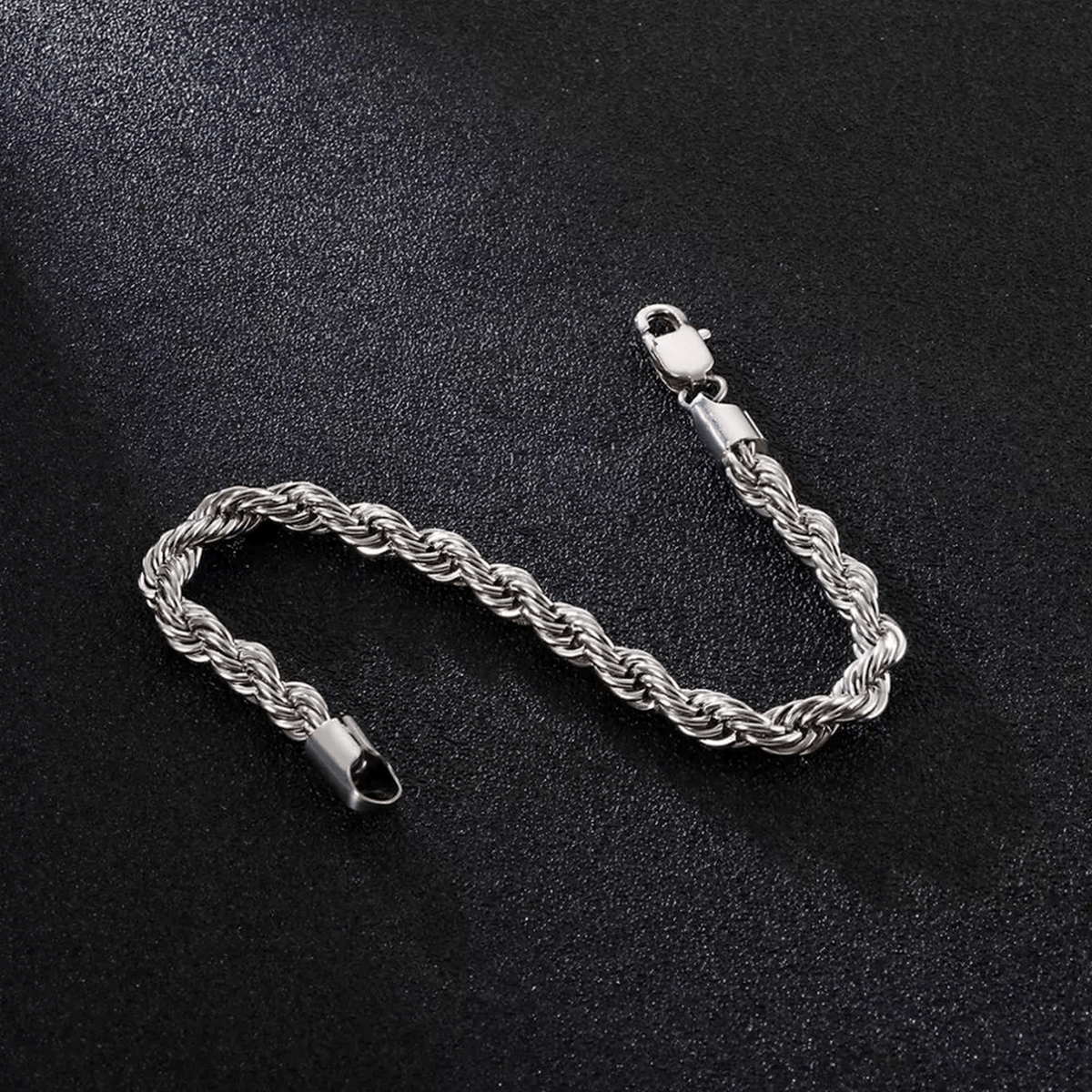 Pulsera Nudo Silver 6mm – Acero 316L – detalle 2