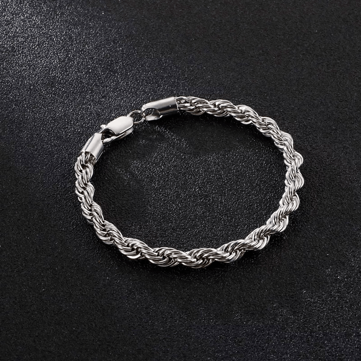 Pulsera Nudo Silver 6mm – Acero 316L | Lion Luxury